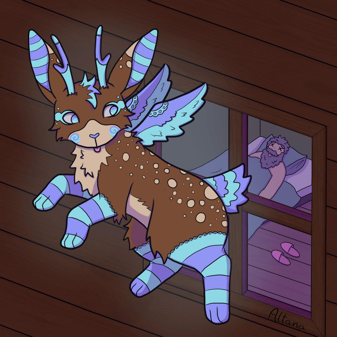 Character belongs to sunhorns